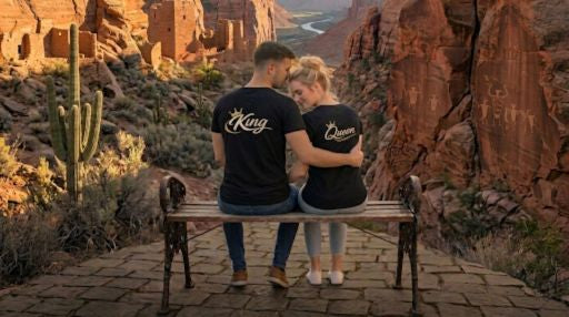 King and Queen (PACK 2 CAMISETAS)