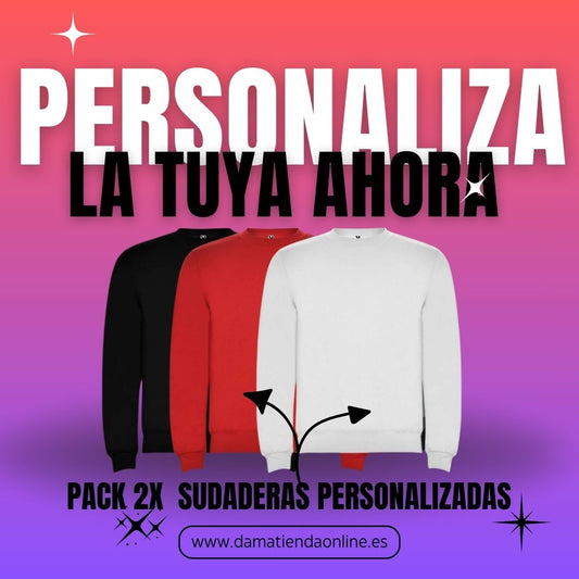 Pack 2 Sudaderas Unisex