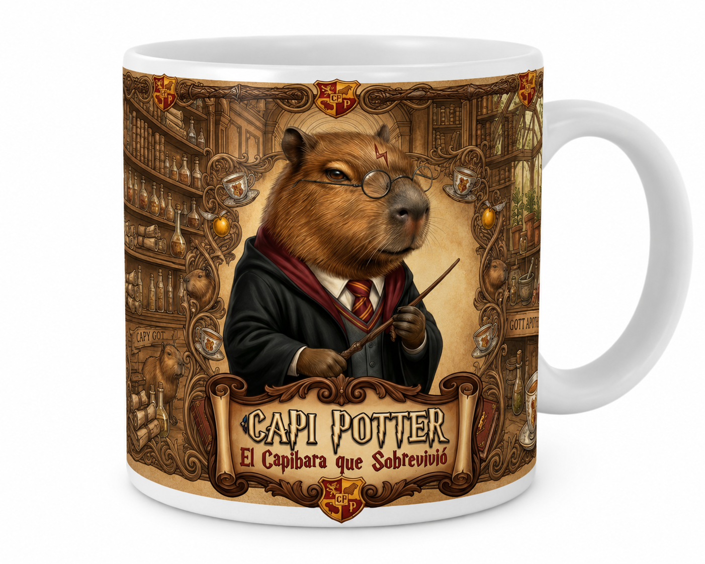 PACK Capi - Potter (CAMISETA + TAZA)