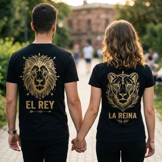 El Rey y La Reina (PACK 2 CAMISETAS )