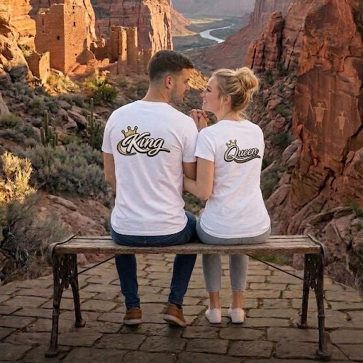 King and Queen (PACK 2 CAMISETAS)