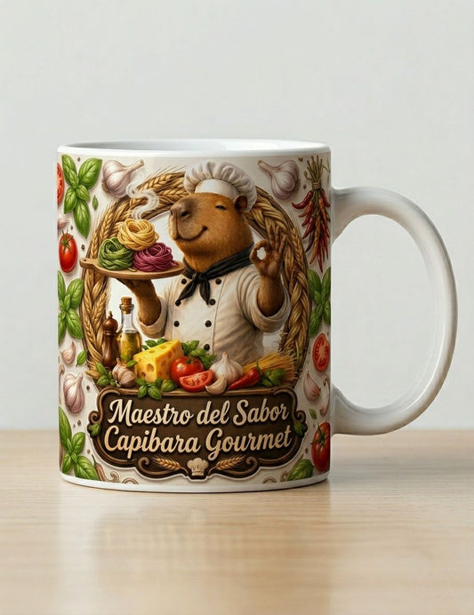 PACK Capibara Chef (CAMISETA + TAZA)