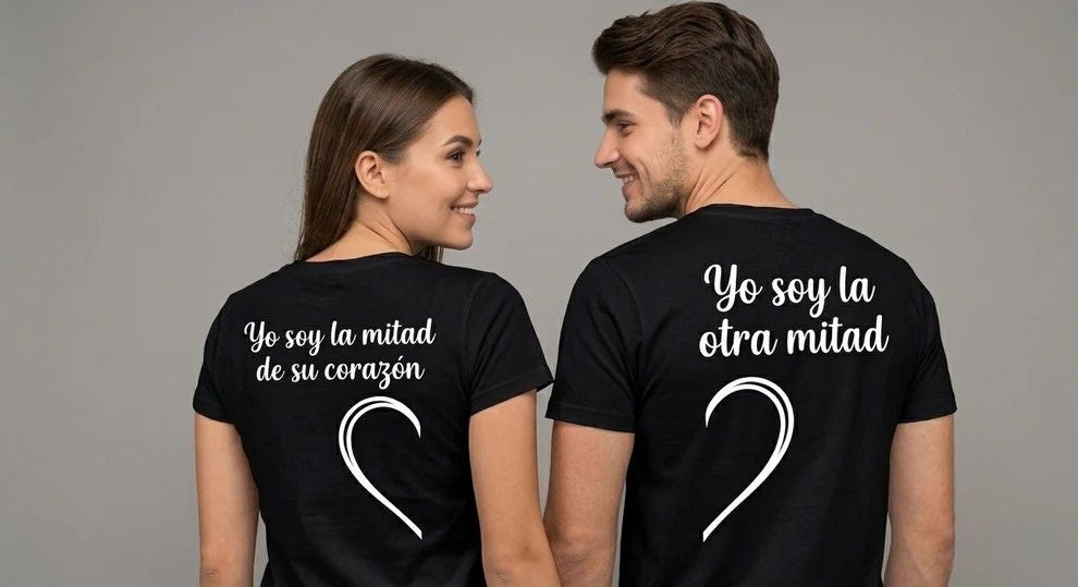 Mitades inseparables (PACK 2 CAMISETAS )