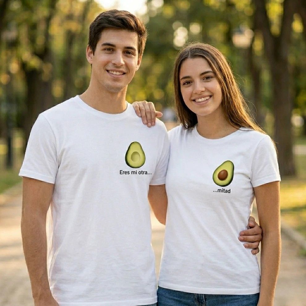 Mi otra mitad (PACK 2 CAMISETAS )