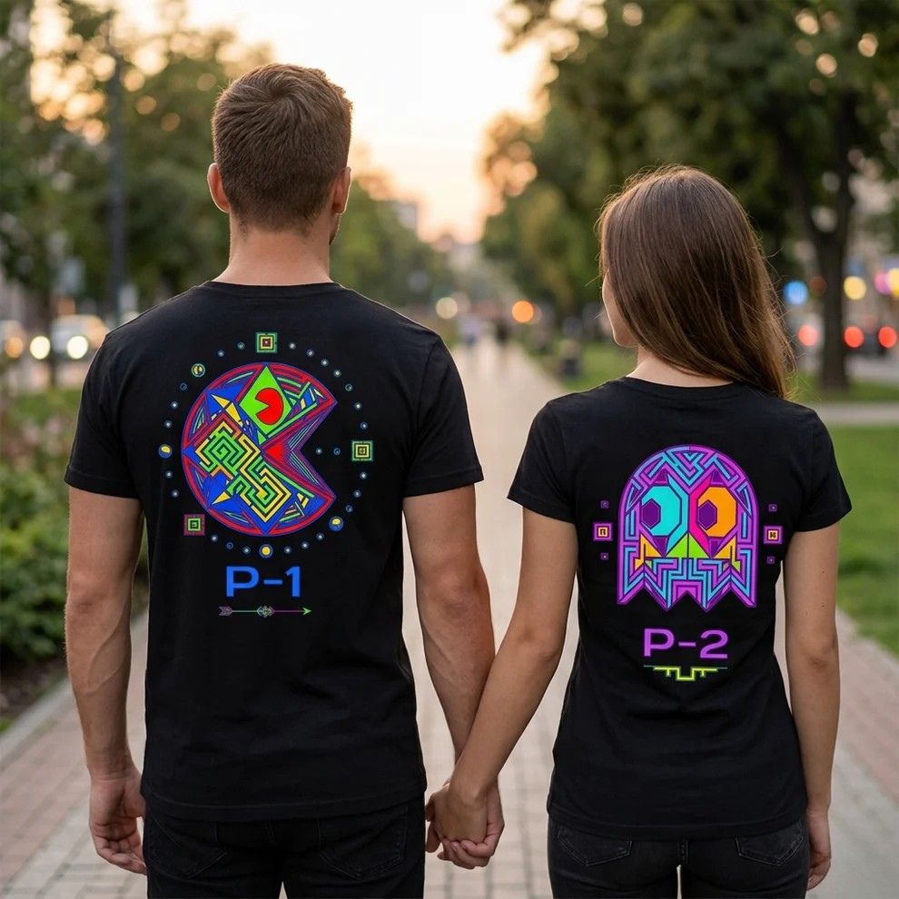 Level Up Duo (PACK 2 CAMISETAS )