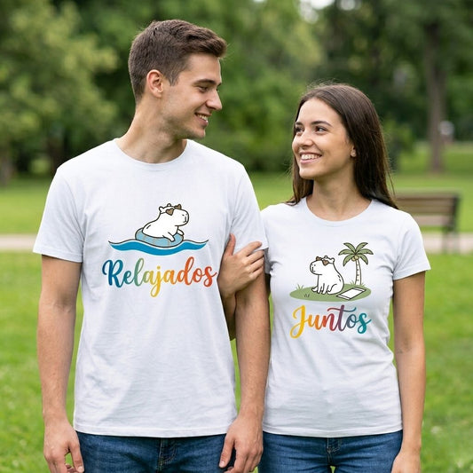 Capy - Pareja (PACK 2 CAMISETAS )