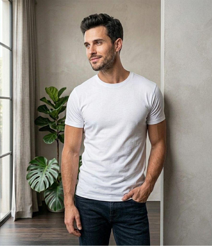 Camiseta Blanca Hombre