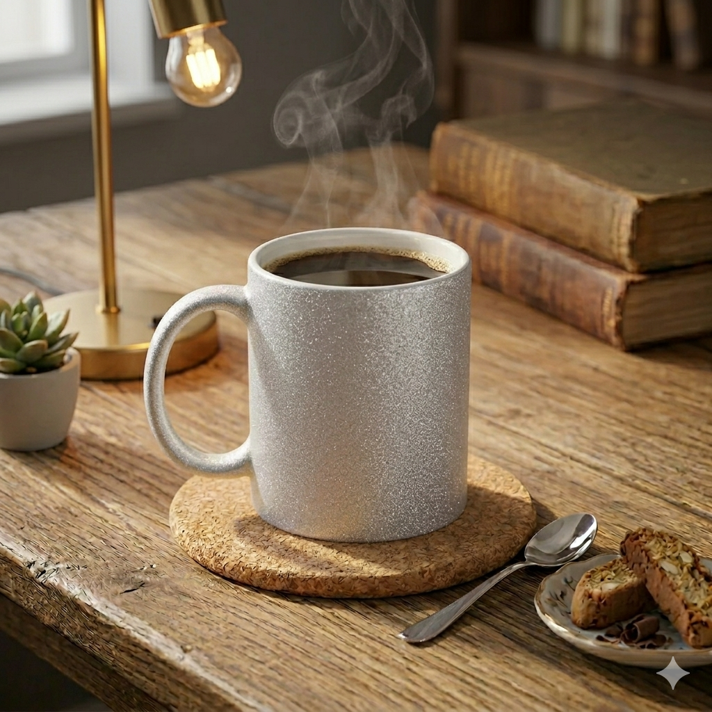 Taza Plata brillante