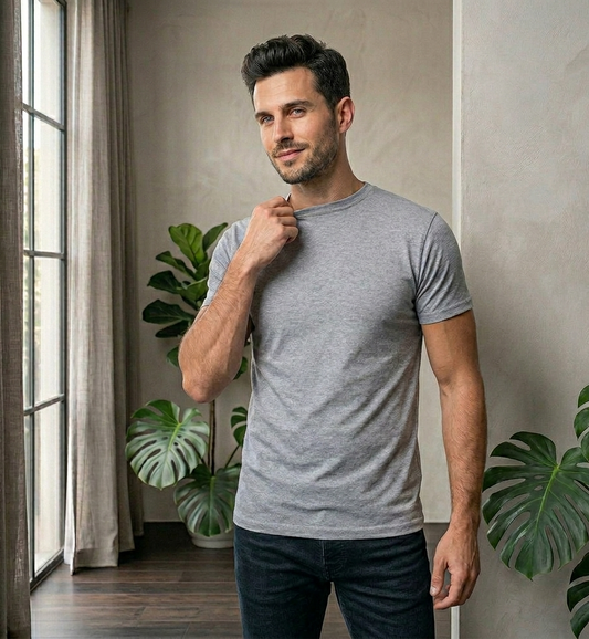 Camiseta Gris Hombre