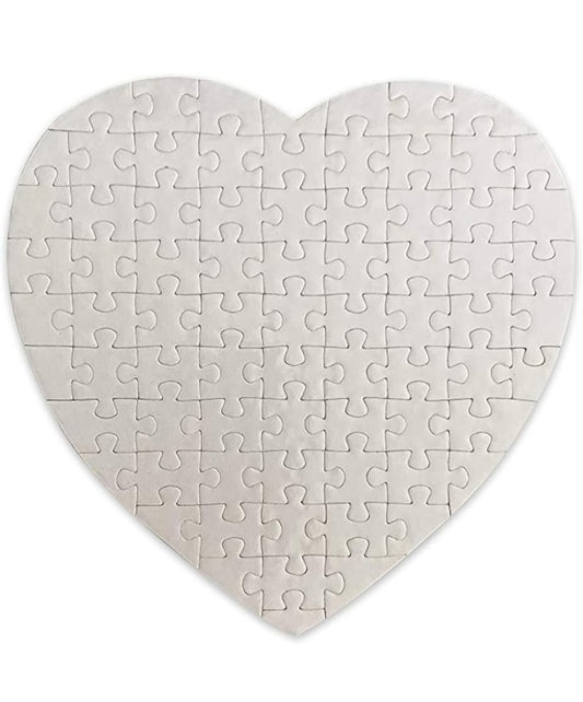 Puzzle con forma de corazón